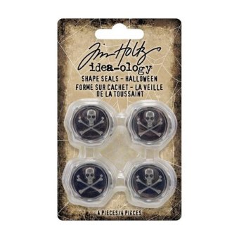 Tim Holtz Idea-ology Halloween Shape Seals (4pcs) (TH94269) ( TH94269)