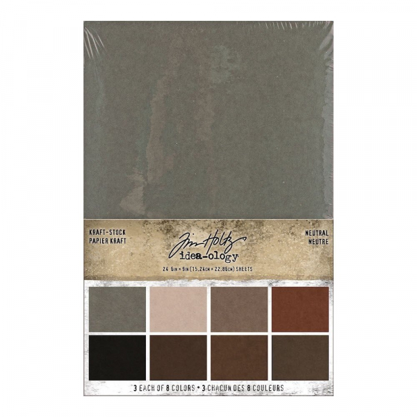 Tim Holtz  Idea-ology Kraft-Stock Stack Neutral (TH94111)