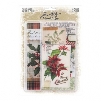 Idea-ology Tim Holtz Christmas Pocket Cards (TH94190) ( TH94190)