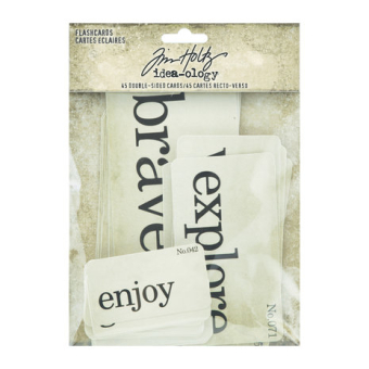 Idea-ology Tim Holtz Flashcards (TH94224) ( TH94224)