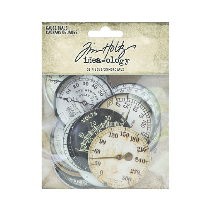 Tim Holtz  Idea-ology Gauge Dials (TH94225)