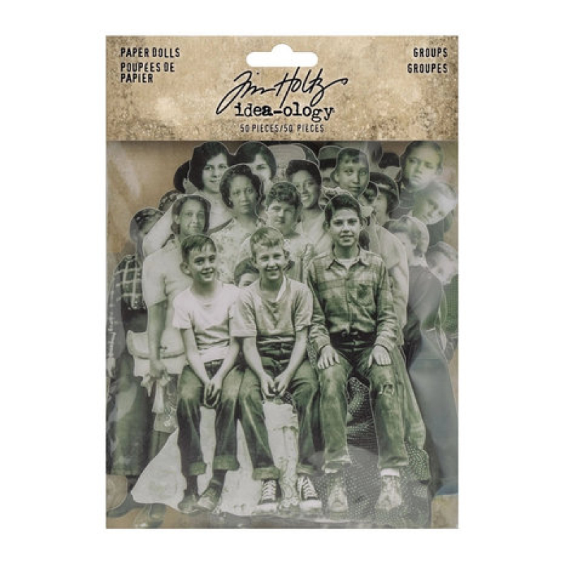 Tim Holtz Idea-ology Paper Dolls Groups (TH94137)