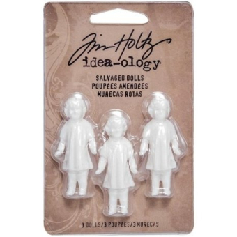 Idea-ology Tim Holtz Salvaged Dolls (3pcs) (TH93196)