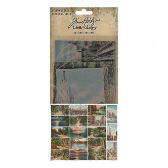 Idea-ology Tim Holtz Vellum Scenes (TH94028)