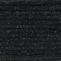 Rico-Design Creative Chenillove Sparkle 100g 110m - black (383427.006)
