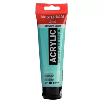 Amsterdam Standard Series acrylverf Tube 120 ml Turkooisgroen 661 (17096612)