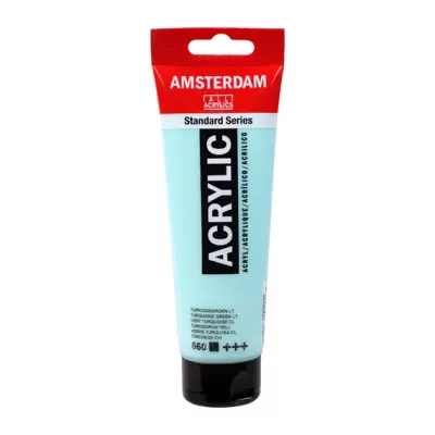 Amsterdam Standard Series acrylverf Tube 120 ml Turkooisgroen Licht 660 (17096602)