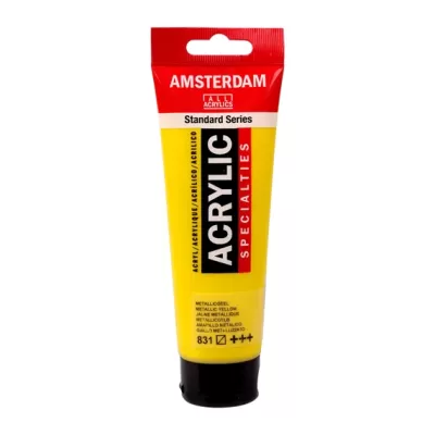Amsterdam Standard Series acrylverf Tube 120 ml Metallic Geel 831 (17098312)