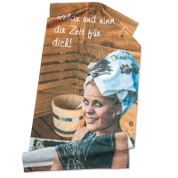 Sublimatie Microfiber handdoek met katoenen achterkant (BVH-50)