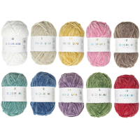 Rico-Design Ricorumi Kit 10 pieces "Nilli Nilli rainbow" (400025.015)