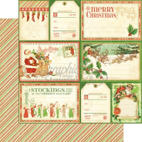 Graphic 45 Twas The Night Before Christmas 12x12 Inch Paper pad (4500996)