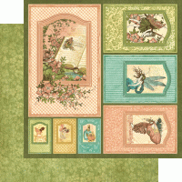 Graphic 45 Once Upon A Springtime 12x12 Inch Deluxe Collector's Edition (4501099)