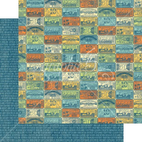 Graphic 45 World's Fair 12x12 Inch Paper Pad (4501177)