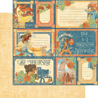 Graphic 45 World's Fair 12x12 Inch Paper Pad (4501177)