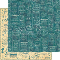 Graphic 45 Cafe Parisian 12x12 Inch Paper Pad (4501436)