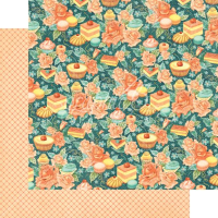 Graphic 45 Cafe Parisian 12x12 Inch Paper Pad (4501436)