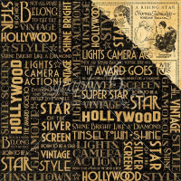 Graphic 45 Vintage Hollywood 12 x 12 inch Paper pad (4501533)