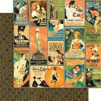 Graphic 45 Vintage Hollywood 12 x 12 inch Paper pad (4501533)
