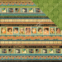 Graphic 45 Vintage Hollywood 12 x 12 inch Paper pad (4501533)