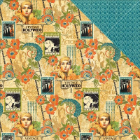 Graphic 45 Vintage Hollywood 12 x 12 inch Paper pad (4501533)
