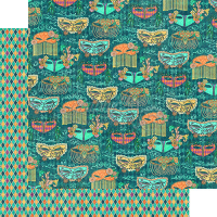 Graphic 45 Midnight Masquerade 12x12 Inch Paper Pad (4501549)