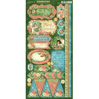 Graphic 45 Joy to the World Stickers (4501913)