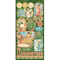 Graphic 45 Joy to the World Stickers (4501913)