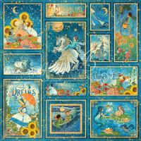 Graphic 45 Dreamland - Stars Aligned 1 stuks ( 4501928)