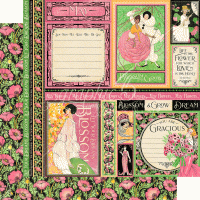 Graphic 45 Fashion Forward 8x8 Inch Pad (4501969)