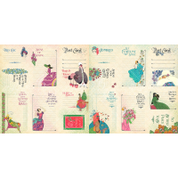 Graphic 45 Fashion Forward Ephemera & Journaling Cards (4501974)