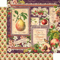 Graphic 45 Fruit & Flora 12x12 Inch Collection Pack (4502000)