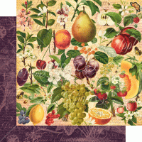 Graphic 45 Fruit & Flora 12x12 Inch Collection Pack (4502000)
