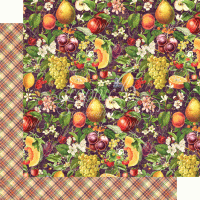 Graphic 45 Fruit & Flora 12x12 Inch Collection Pack (4502000)
