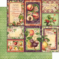 Graphic 45 Fruit & Flora 12x12 Inch Collection Pack (4502000)