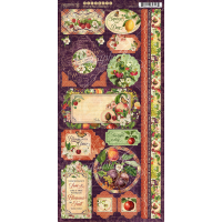 Graphic 45 Fruit & Flora Stickers (4502003)