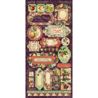 Graphic 45 Fruit & Flora Stickers (4502003)