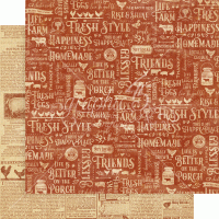 Graphic 45 Farmhouse 8x8 Inch Paper Pad (4502058)