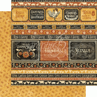 Graphic 45 Farmhouse 8x8 Inch Paper Pad (4502058)