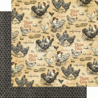 Graphic 45 Farmhouse 8x8 Inch Paper Pad (4502058)