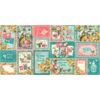 Graphic 45 Ephemera Queen Ephemera & Journaling Cards (4502108)