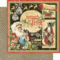 Graphic 45 Christmas Time 12x12 Inch Collection Pack (4502119) ( 4502119)
