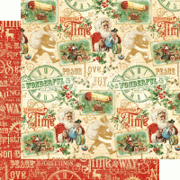 Graphic 45 Christmas Time 12x12 Inch Collection Pack (4502119) ( 4502119)