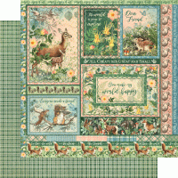 Graphic 45 Woodland Friends 12 x 12 Collection Pack (4502135)