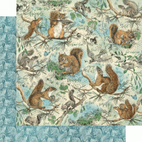Graphic 45 Woodland Friends 12 x 12 Collection Pack (4502135)