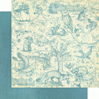 Graphic 45 Woodland Friends 12 x 12 patterns & Solids Pad (4502136)
