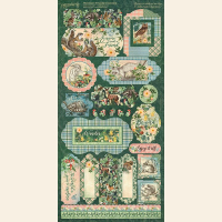 Graphic 45 Woodland Friends stickers (4502138)
