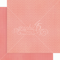 Graphic 45 Blossom 12x12 Inch Patterns & Solids Paper Pad (4502161)