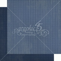 Graphic 45 Blossom 12x12 Inch Patterns & Solids Paper Pad (4502161)