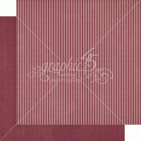 Graphic 45 Blossom 12x12 Inch Patterns & Solids Paper Pad (4502161)