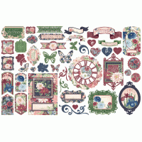 Graphic 45 Blossom Die-cut Assortment (4502165)